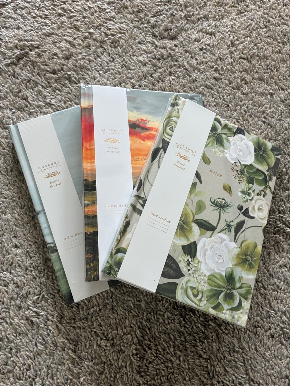 Set of 3 Decorative Notebooks